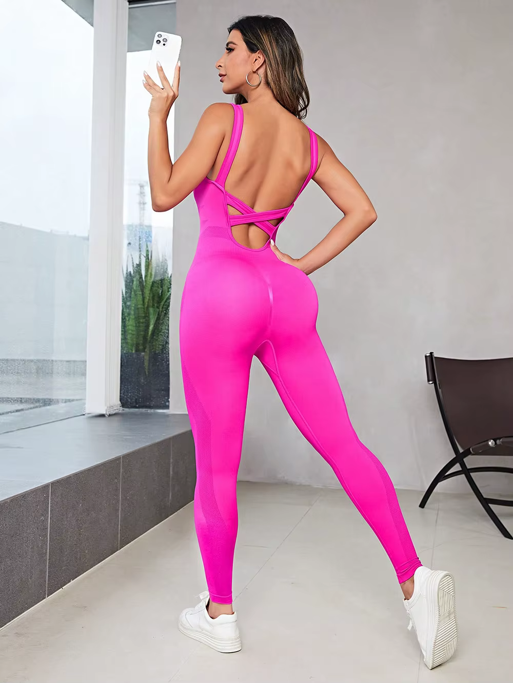 Body dos ouvert sans couture pour femmes