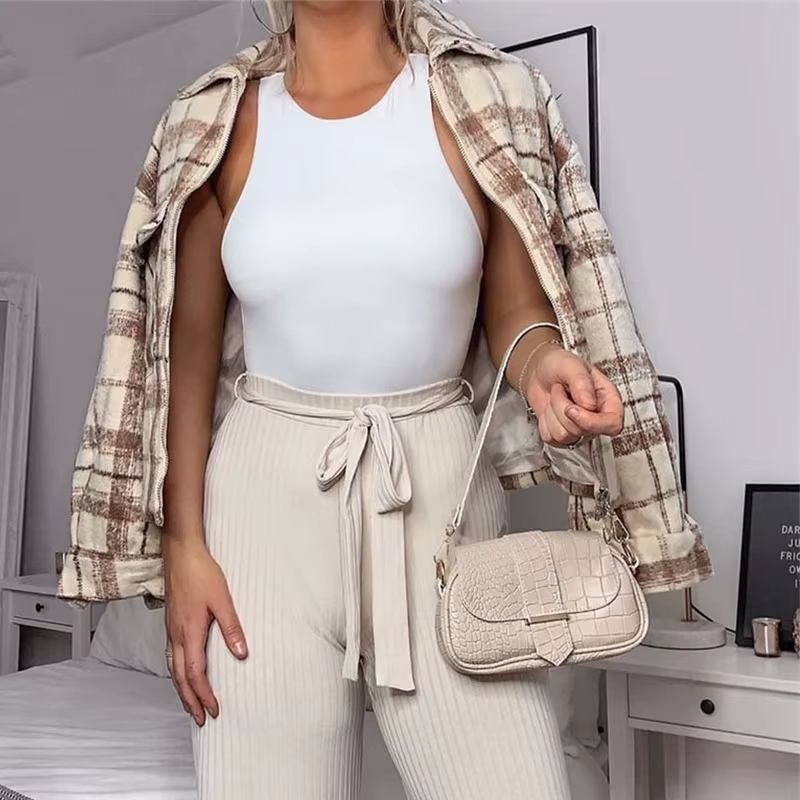 Body Sexy sans manches pour femmes