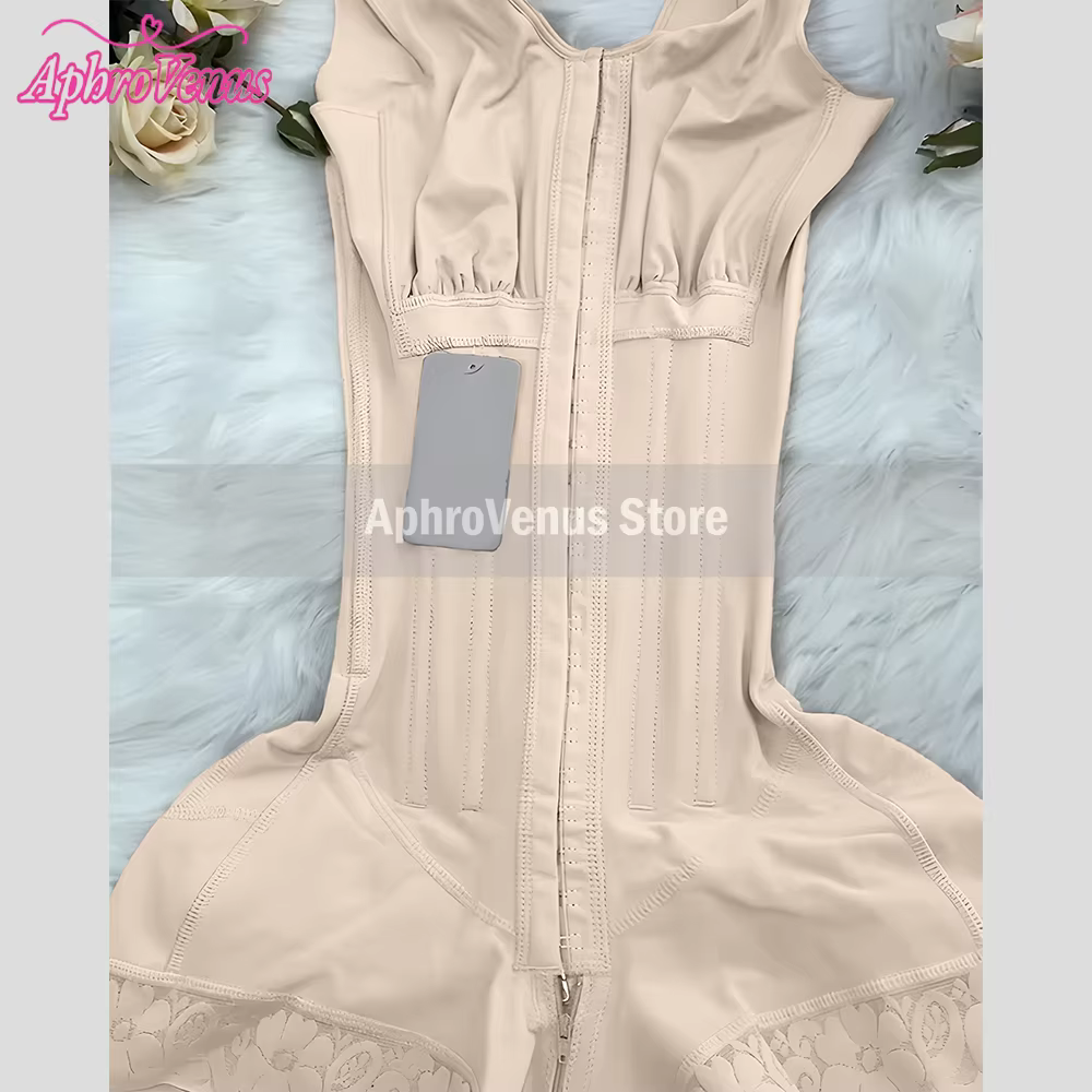 Fajas Colombianas réductoras ceintures post-partum Shapewear body ajustement serré contrôle de l'abdomen haute Compression gaine grande taille