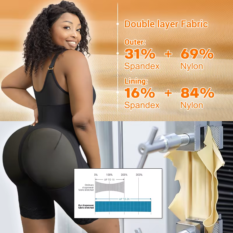 Culotte gainante post-partum pour femme avec effet liftant fessier