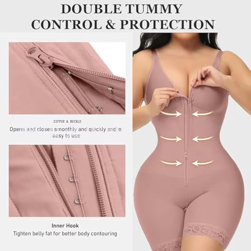 Fajas Colombian Girdle Post Lipo Surgical Body Shaper Postpartum Belt BBL Shapewear Tummy Control Slimming Sheath Corset