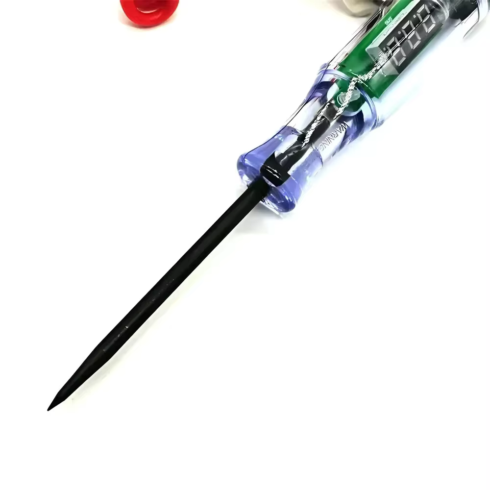 Testeur de circuit de tension pour voiture et camion, outils automobiles 6V 24V, sonde de diagnostic automobile, stylo de test, ampoule, stylo de mesure électrique