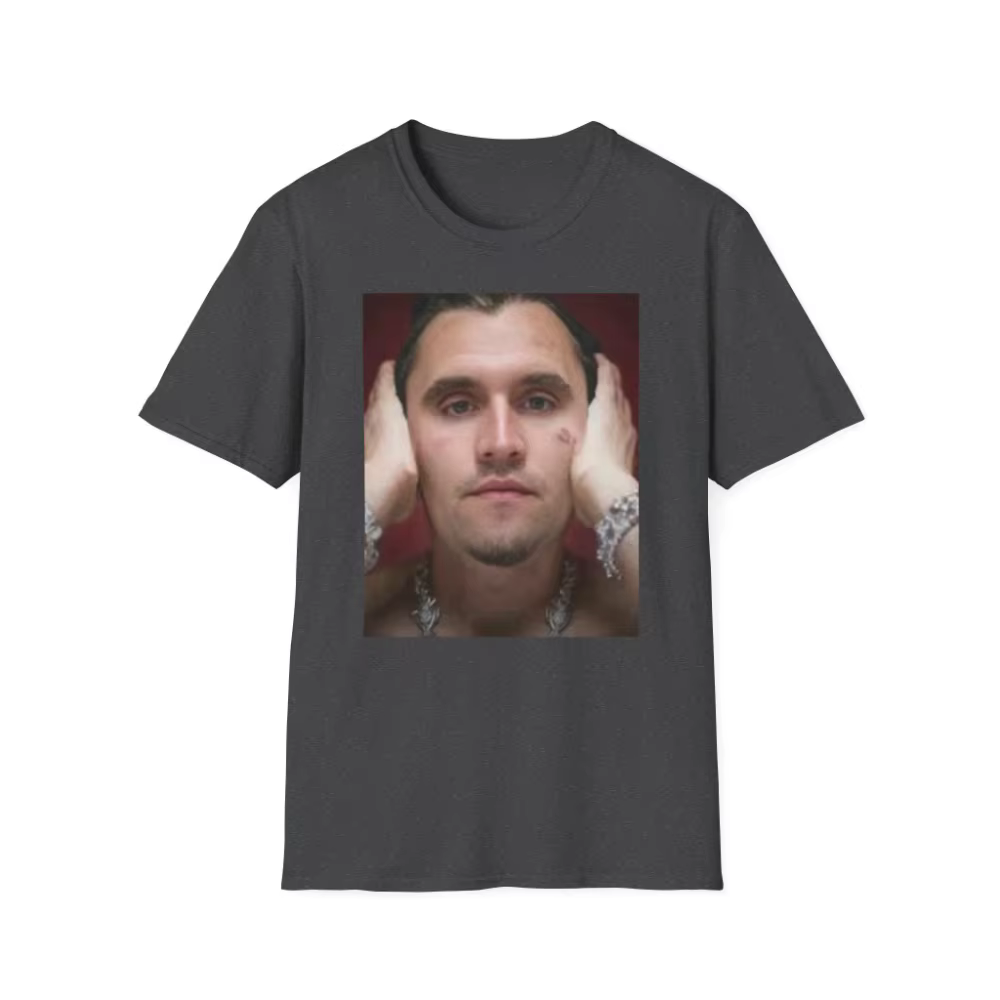 T-shirt Charlie Kirk emoji, T-shirt décontracté et élégant pour hommes, en pur coton, chemise à col rond pour couple toutes saisons.