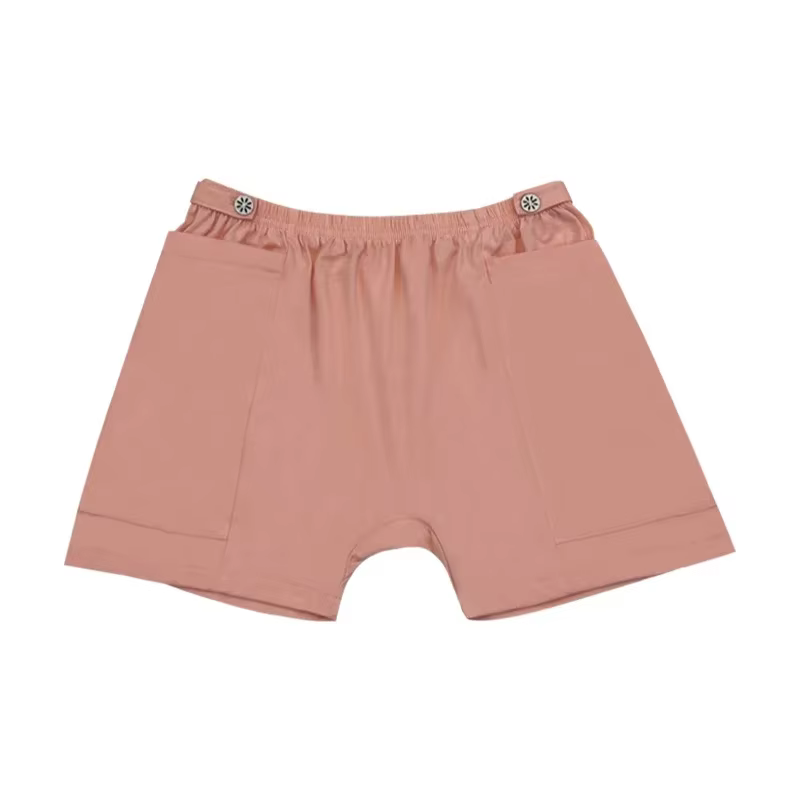 Pantalon de contention pour prothèse vésicale, avec poche de drainage intestinal post-opératoire intégrée, pour soins d'incontinence, respirant et confortable
