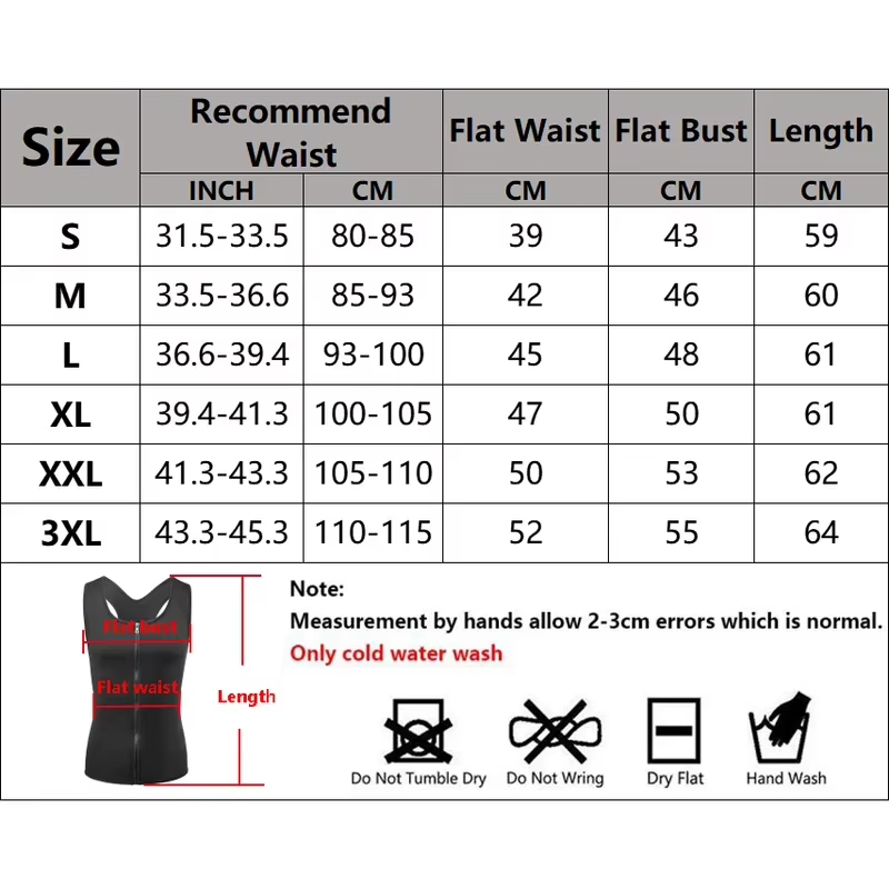 Gilet de compression amincissant pour homme