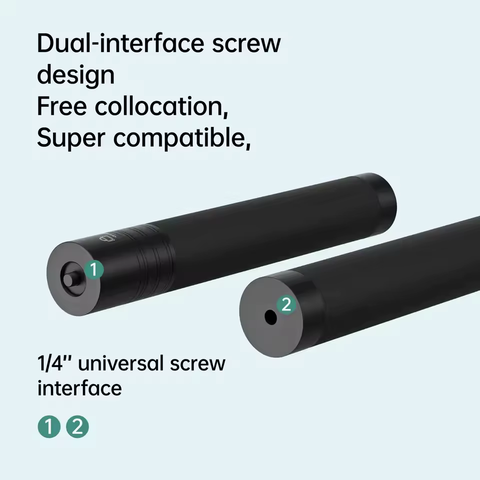 Perche télescopique lisse à 4 sections de 29 pouces, monopode trépied pour DJI OSMO Mobile 2 Gimba, Feiyu Vimble 2 G6 G5