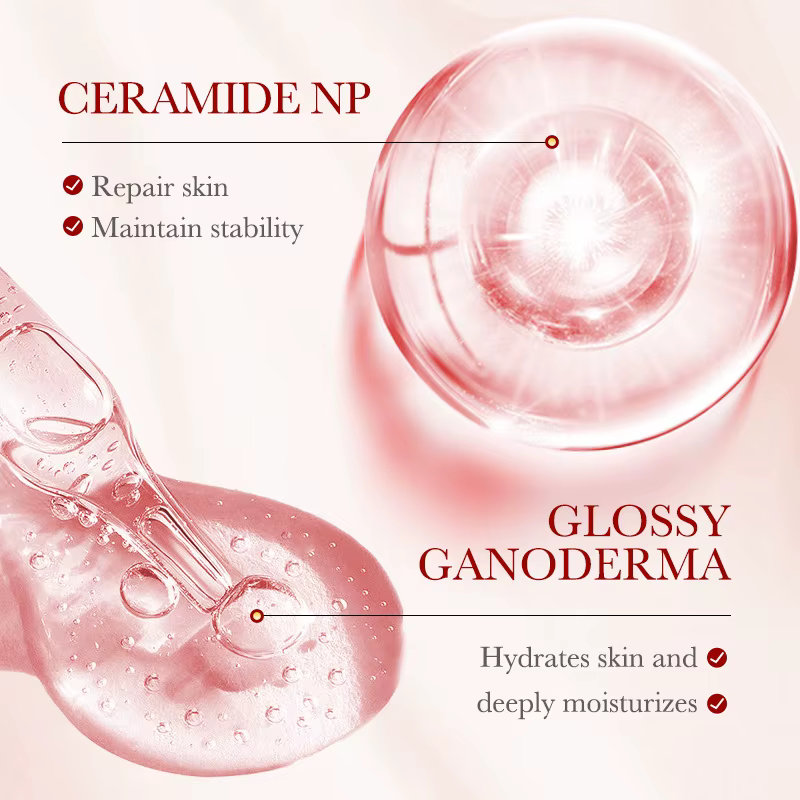 SADOER Ganoderma lucidum sang de Dragon sérum pour le visage Lotion hydratante émulsion pour le visage huile contrôle rafraîchissant Essence pour le visage