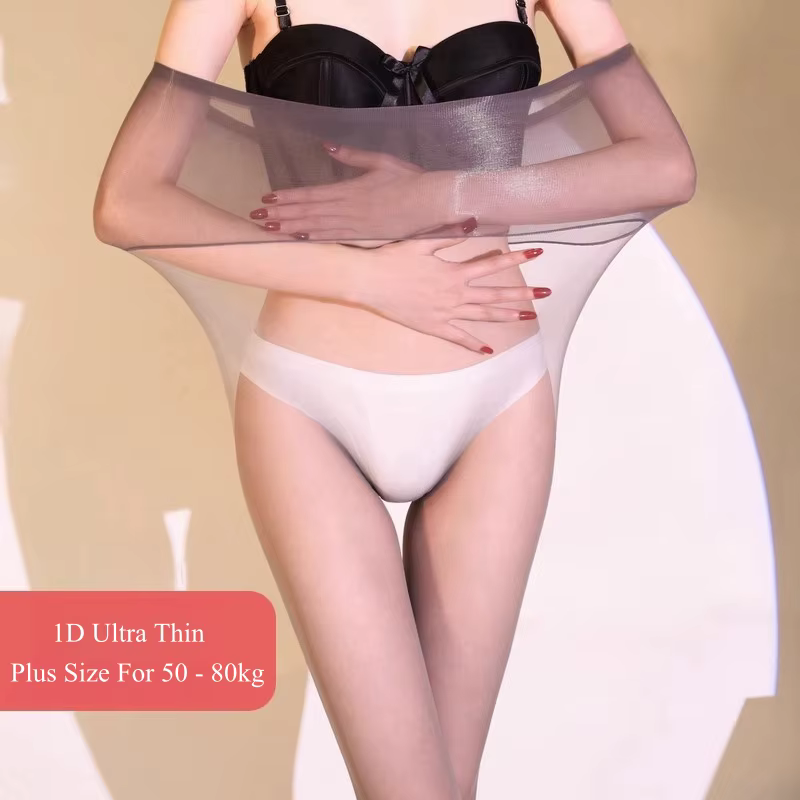 Collants de grande taille ultra-minces 1D