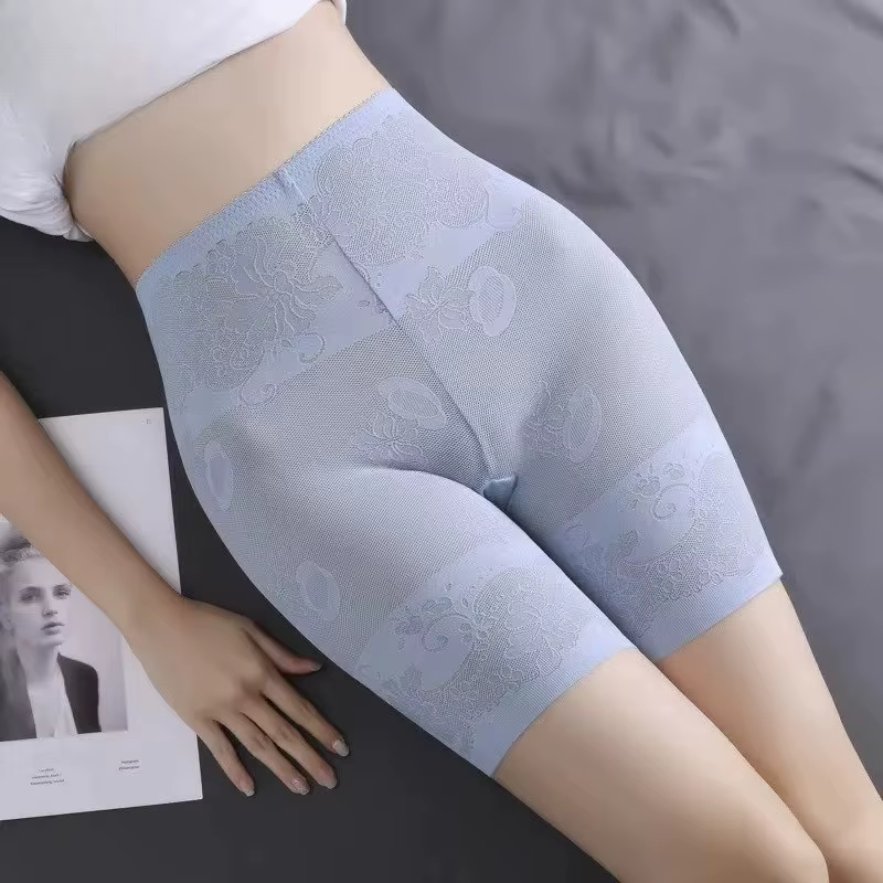 Femmes bout à bout contrôle du ventre dentelle garniture taille haute Shapewear slips sans couture minceur culotte pour la mise en forme du corps Invisible