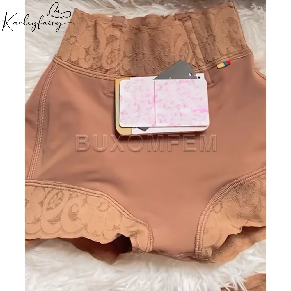 Culotte taille haute taille moyenne compressée pour femme