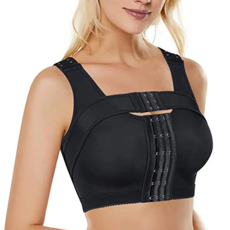 Soutien-gorge de compression post-chirurgical pour augmentation mammaire