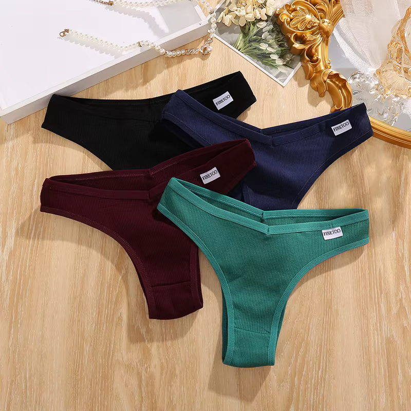 Culotte brésilienne en coton pour femmes