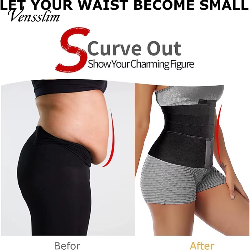 Femmes minceur corps Shaper gaine taille formateur ventre contrôle enveloppement post-partum récupération Shapewear tondeuse ceinture bandes extensibles 3-6M