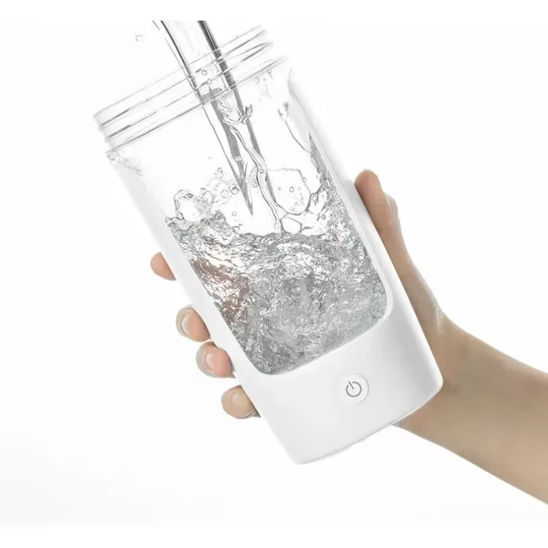Tasse de mélange électrique automatique de 450ml, bouteille Shaker Portable pour protéines de lactosérum, alimentée par batterie, tasse d'agitation entièrement automatique pour la maison