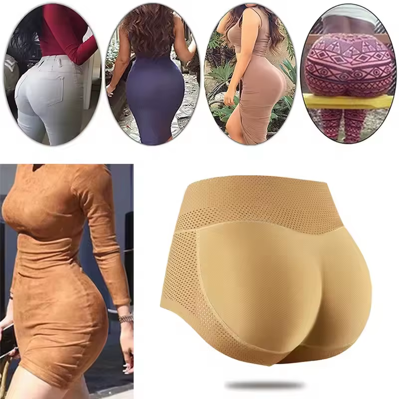 Culotte gainante rehausse-fesses avec coussinets pour les hanches