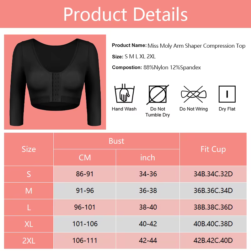 Body Shaper avec bras femmes