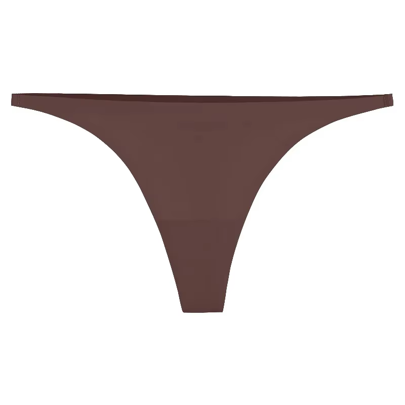 Culotte sans couture en soie glacée pour femmes