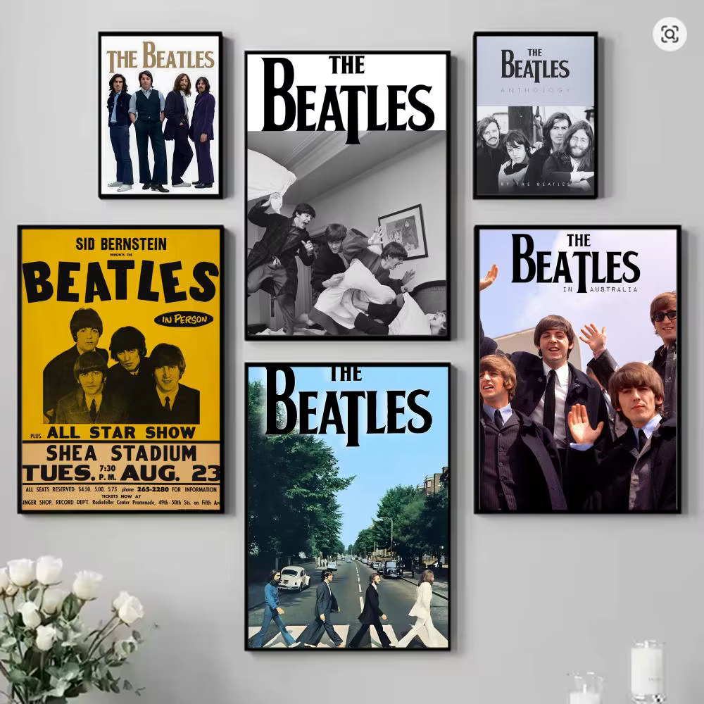 Affiche de groupe de Rock The B-Beatles-S