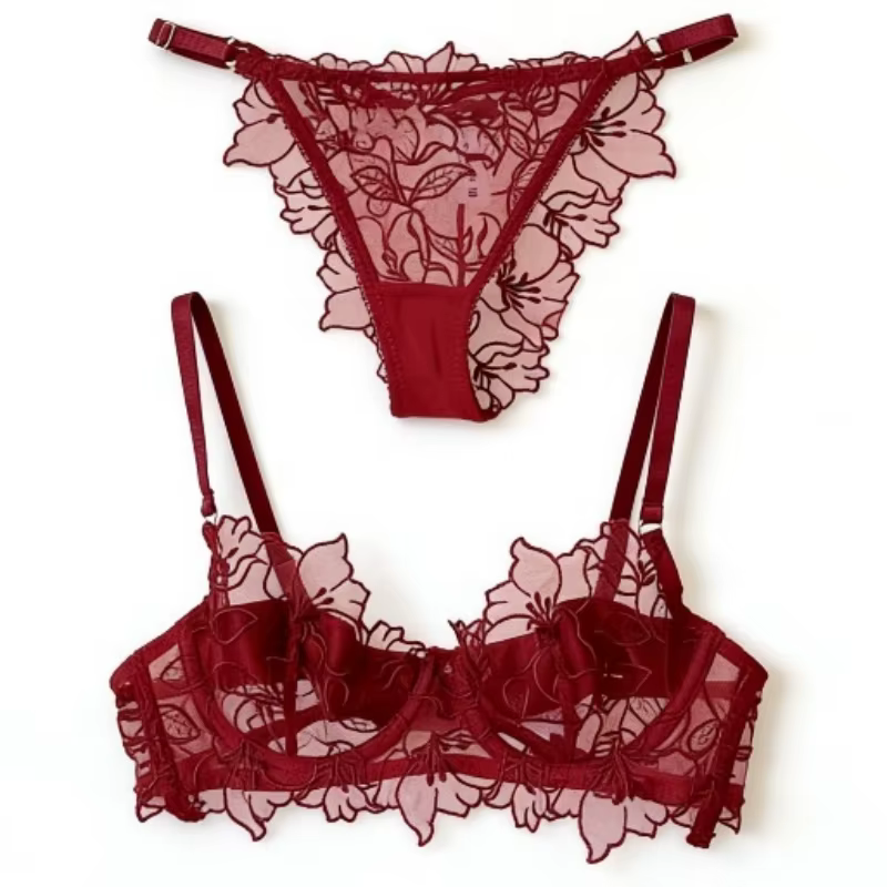 Ensemble de soutien-gorge rembourré pour petite poitrine