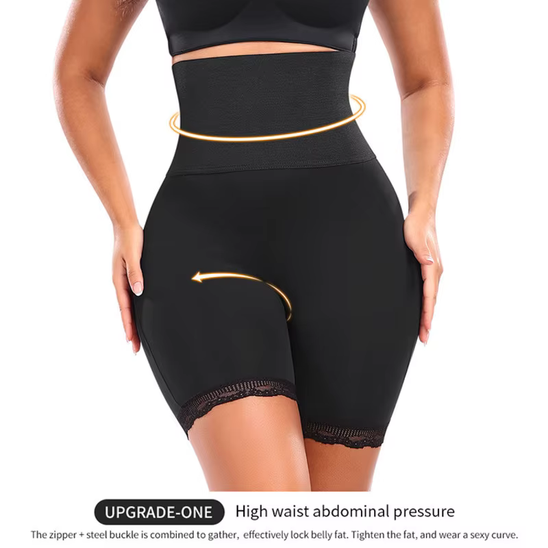 Femmes bout à bout Shapewear classique rehausseur de hanche contrôle culotte sans couture sablier corps façonnage garçon Shorts butin Gainz Shaper