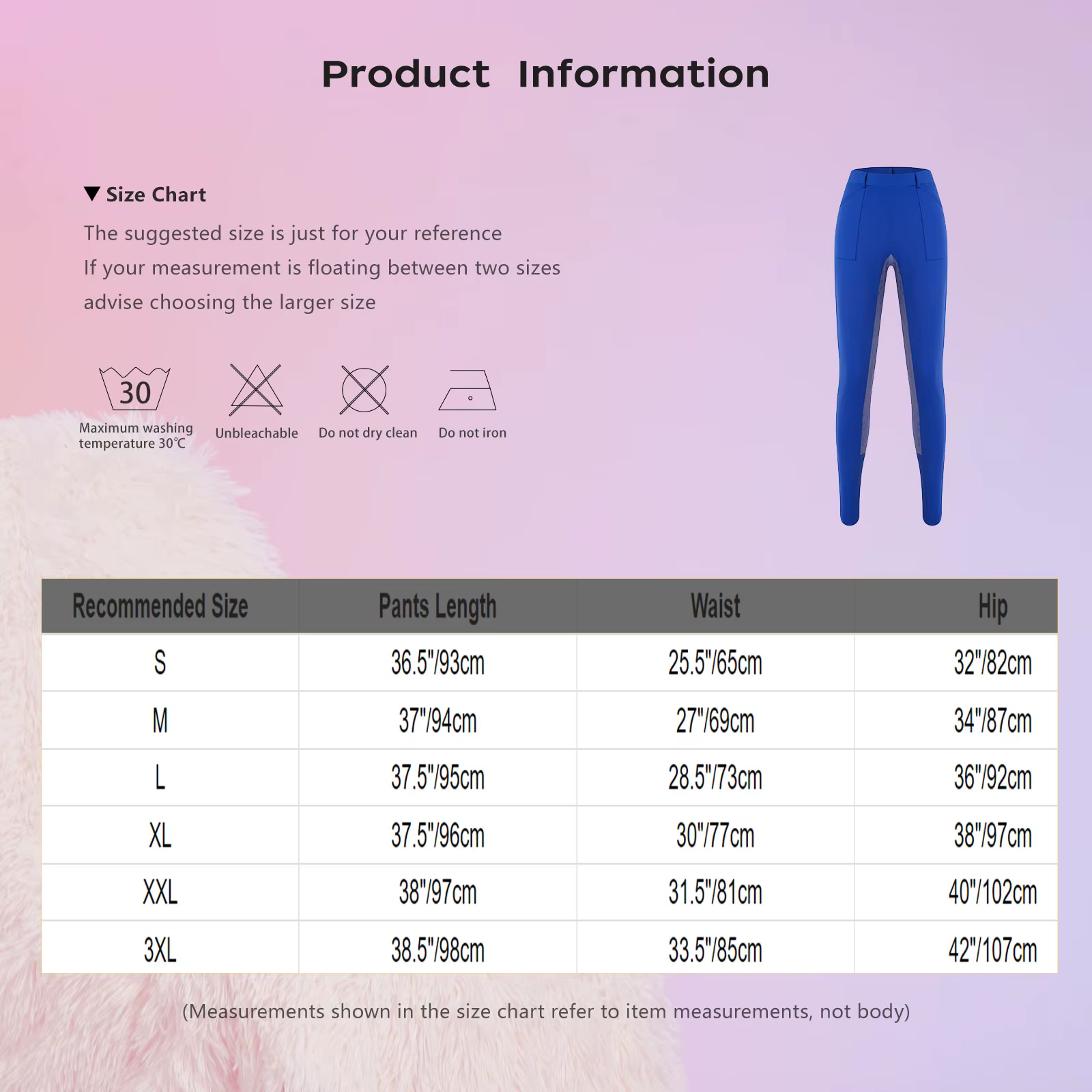 Pantalon d'équitation pour femme avec grip intégral en silicone