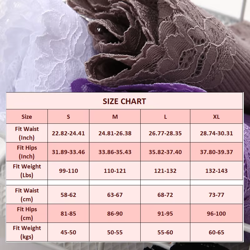 Culotte brésilienne sexy en dentelle pour femmes