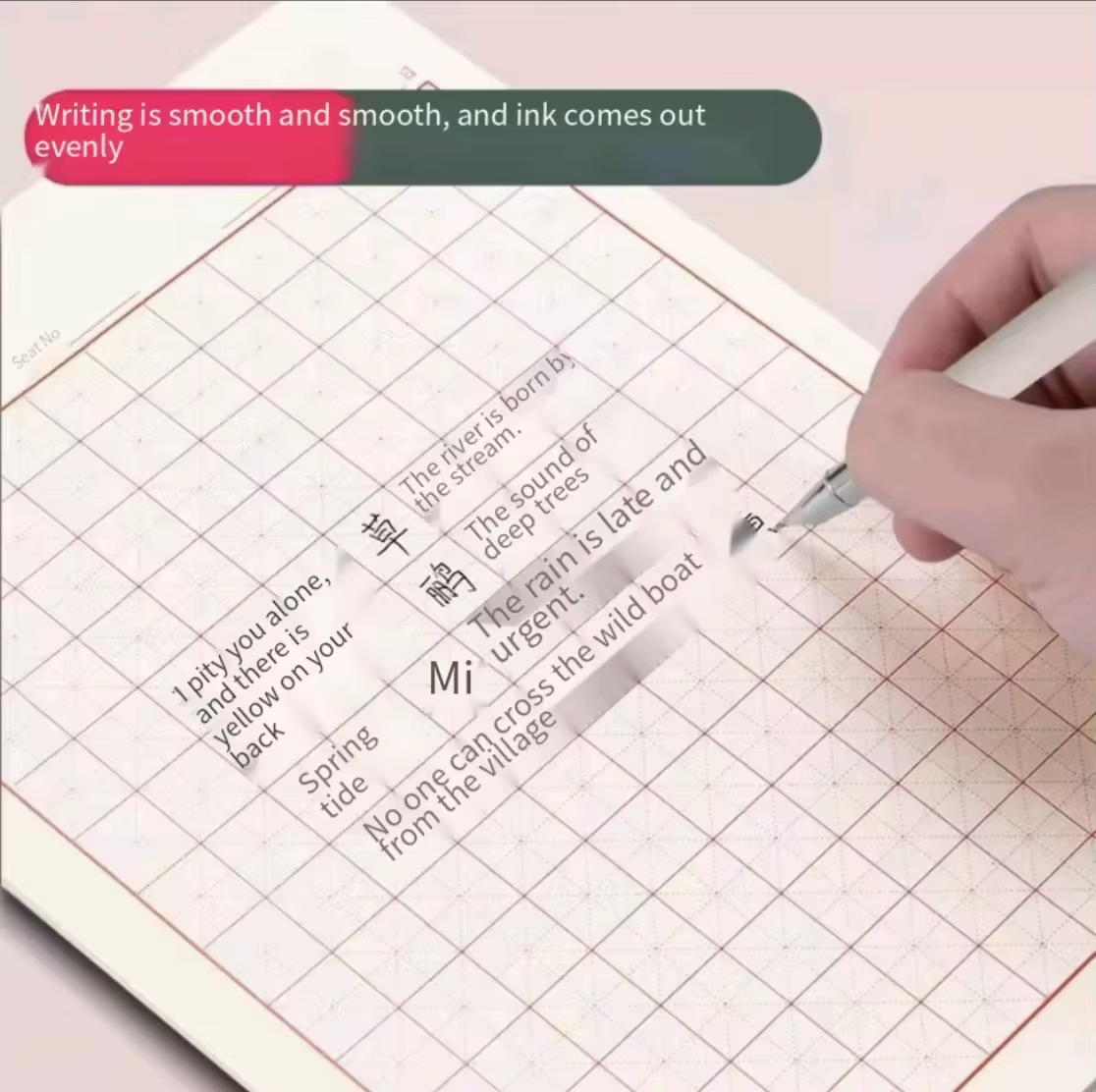 Stylo plume ergonomique New Hero P301, posture d'écriture correcte pour les élèves du primaire, pratique de la calligraphie, remplaçable