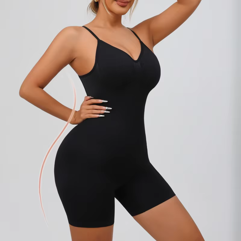 Body dos bas sans couture pour femmes