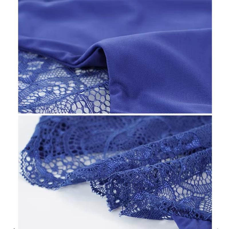Culotte en dentelle transparente pour femme