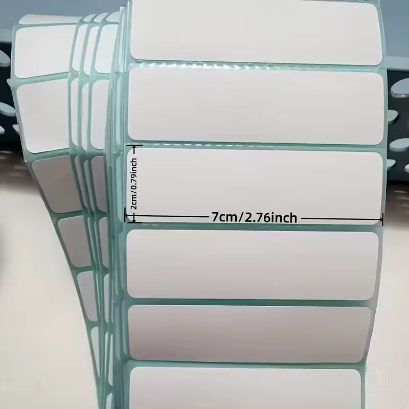 100 autocollants pour étiquettes – Papier de haute qualité pour écrire des notes, des rappels et des informations importantes, papeterie