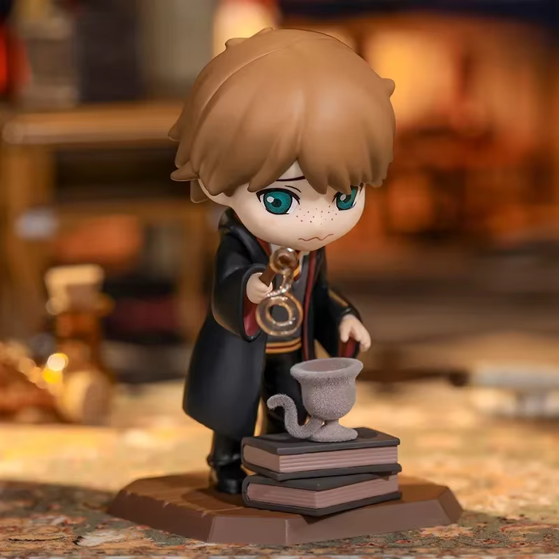 POP MART Harry Potter et la chambre des secrets série boîte aveugle devinez sac jouets originaux poupée mignon Anime Figure ornements cadeau