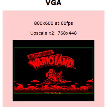 Virtual Tap - Carte de sortie vidéo intégrée pour la console de jeu VirtualBoy