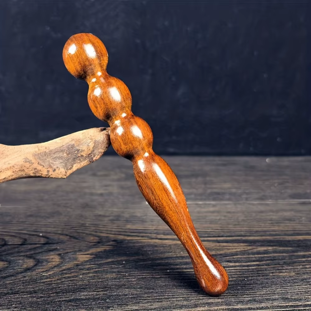 3 bâtons d'acupression en bois pour points corporels, bâtons de massage en bois pour les pieds, adaptés pour soulager la fatigue