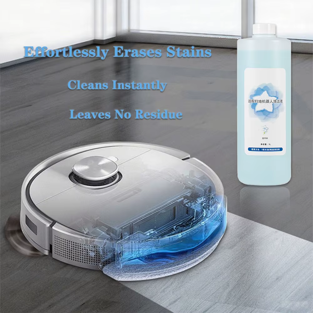 Solutions de nettoyage 1L pour aspirateur ECOVACS DEEBOT T30 Pro Omni \ T30S COMBO/T30S/X2 COMBO/X1 TURBO/X2/T20 /T10 OMNI, pièce de rechange