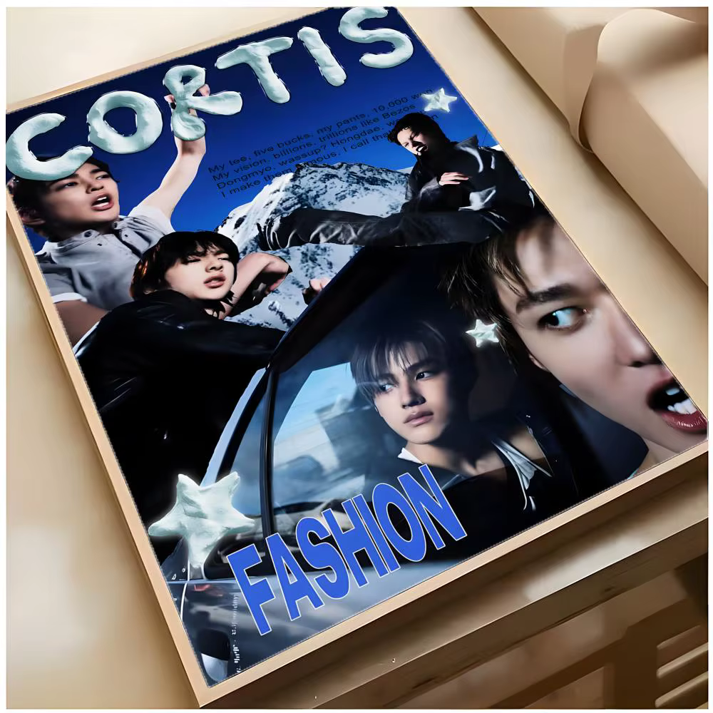 Affiche tendance du groupe kpop C-CORTIS, décoration artistique et décoration intérieure pour la maison, le pub et les espaces intérieurs