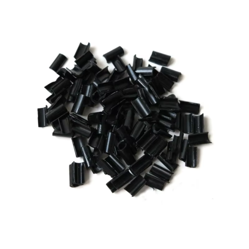 Colle à la kératine Rebonded 100 pièces Extensions de cheveux colle à la kératine Granule Fusion ongles U pointe Rebonds clair jauneCouleur noir marron