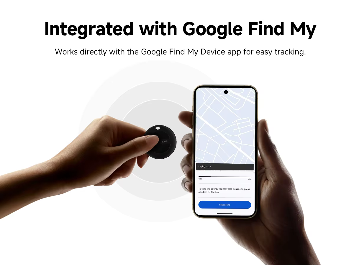 Mitag Tracker Tag Android Item Finder fonctionne avec l'application Google Find Hub suivi mondial traqueur de bagages pour clés sacs portefeuilles