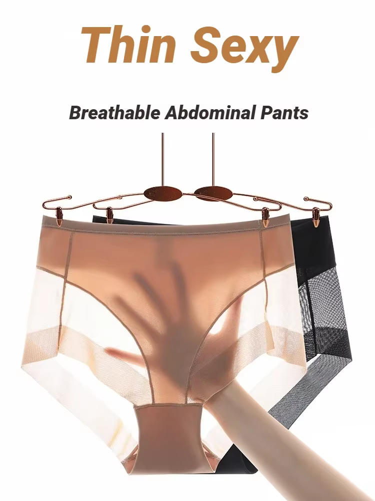 Culottes amincissantes taille haute en soie glacée pour femme