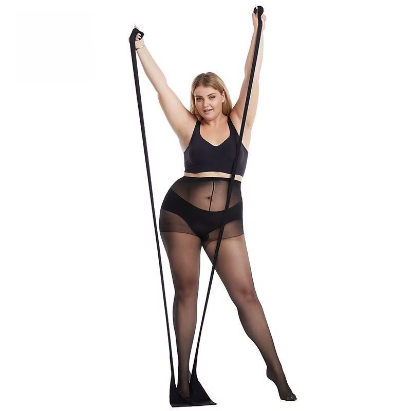 Collants noirs transparents