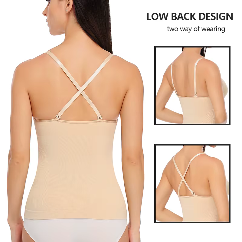 Body Shaper doux nouveau réservoir minceur coussin amovible Cami débardeur confortable grande taille femmes Shapewear rembourré gilet livraison directe