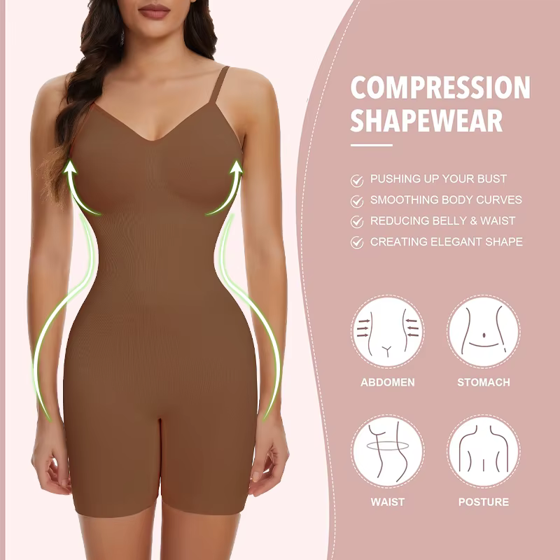 Dos bas nouveau Body Shapewear femmes maille bout
