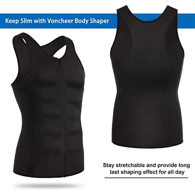 Gilet de compression amincissant pour homme