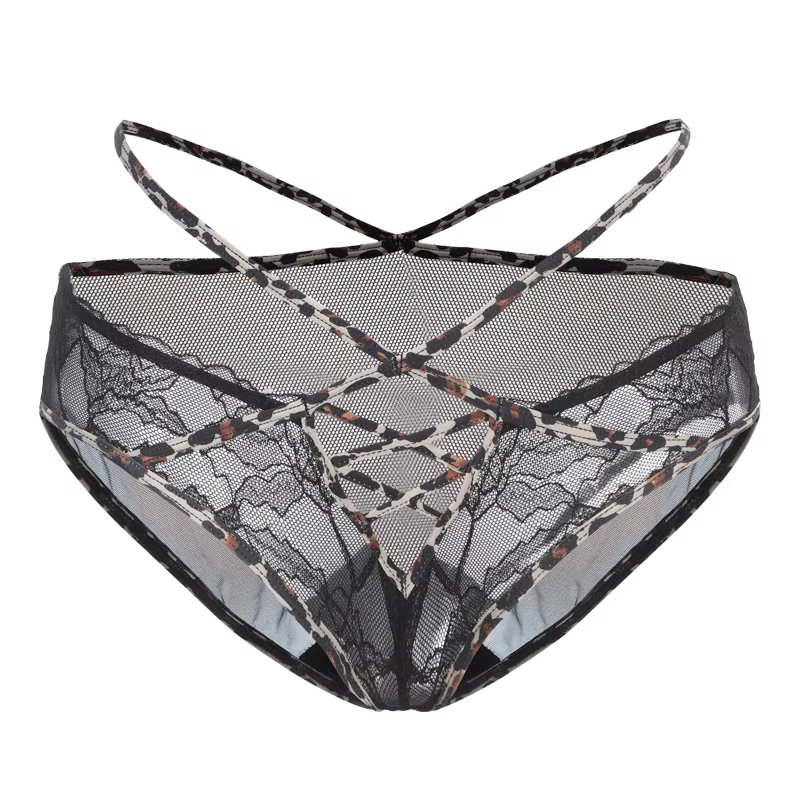 Slip français en dentelle pour femmes