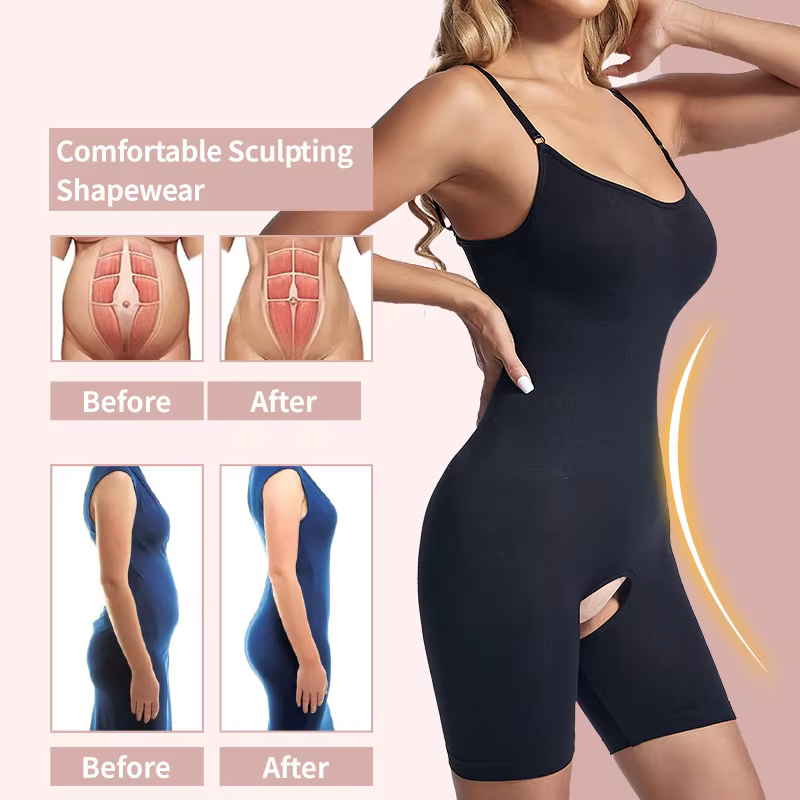 Body Shapewear femmes ventre contrôle corps complet Shaper minceur gaine bout