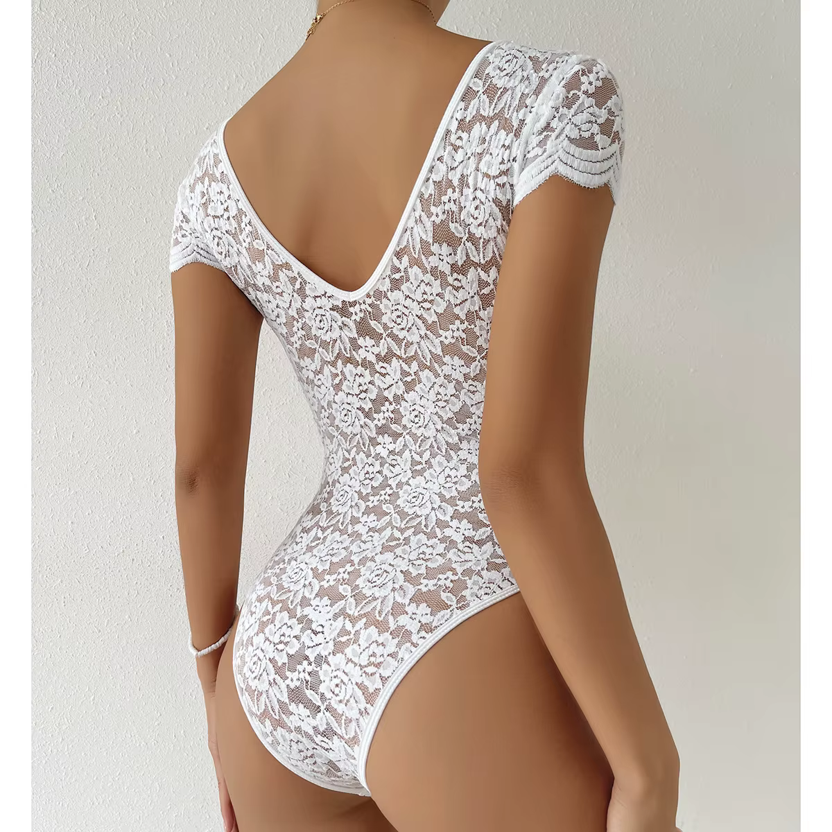 Body Sexy à manches courtes pour femmes
