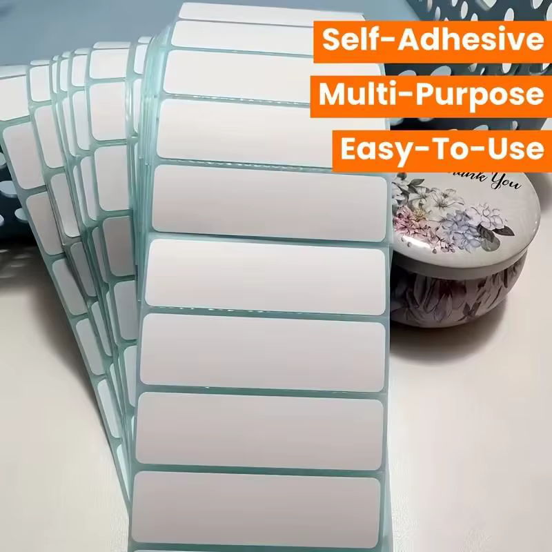 100 autocollants pour étiquettes – Papier de haute qualité pour écrire des notes, des rappels et des informations importantes, papeterie