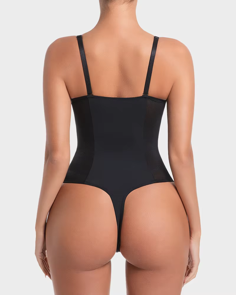 Body sculptant tout-en-un string sexy