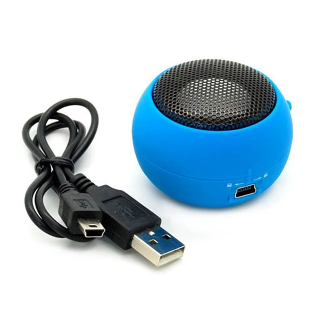 Lecteur de musique haut-parleur de téléphone portable filaire pour téléphone PC 3.5mm Jack Hamburger haut-parleur boîte de son amplificateur