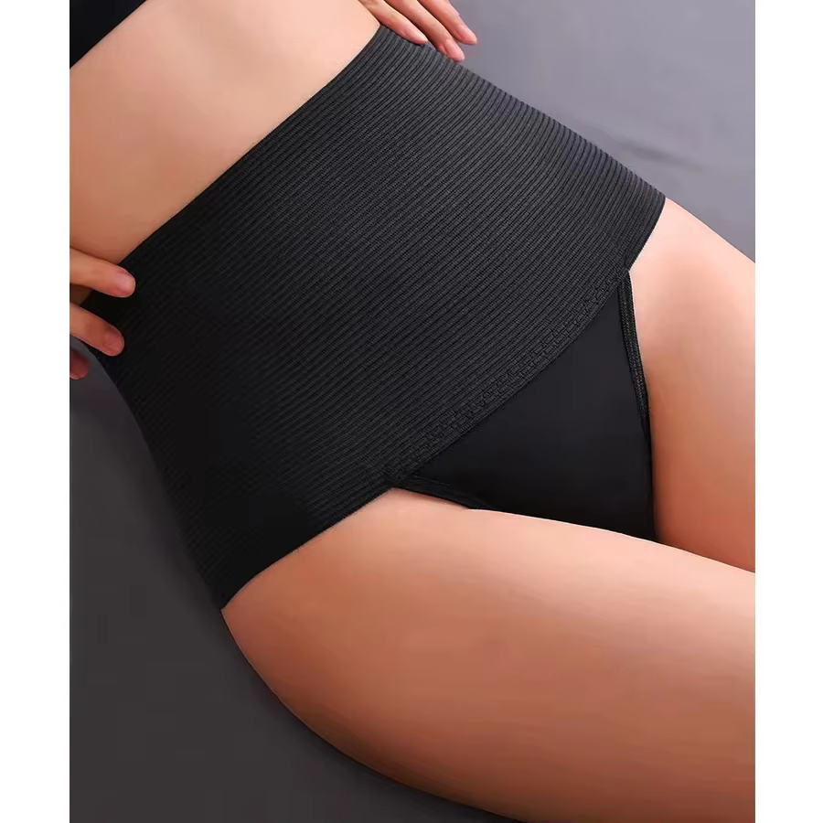 Femmes taille haute corps Shaper Compression contrôle culotte minceur Shapewear sous-vêtements respirant bout
