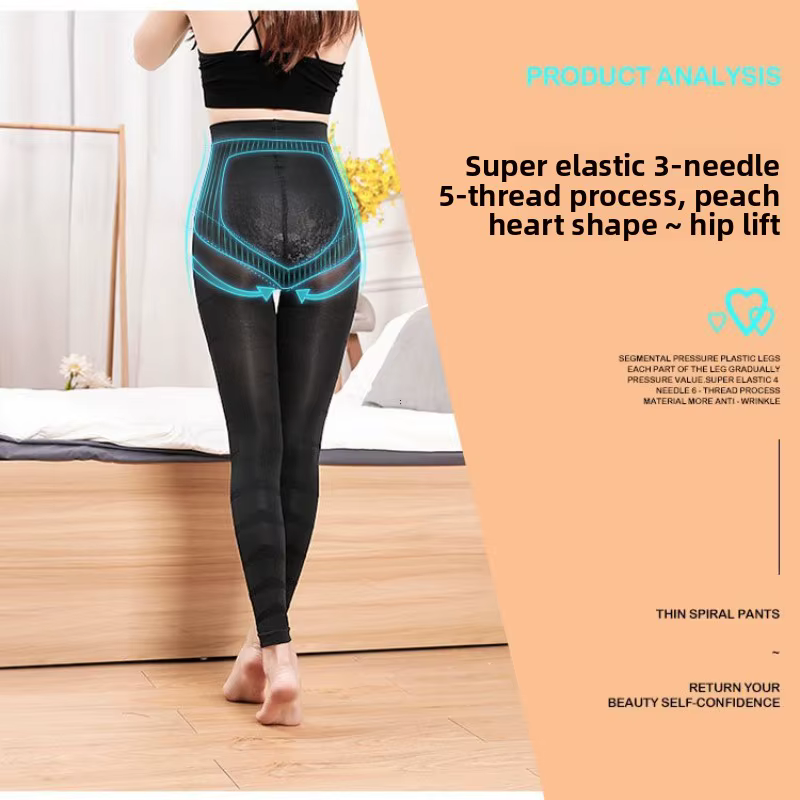 Legging sculptant amincissant anti-cellulite à compression